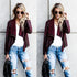 Deerskin Fleece Long Sleeve Short Jacket - ROUTINE FASHION